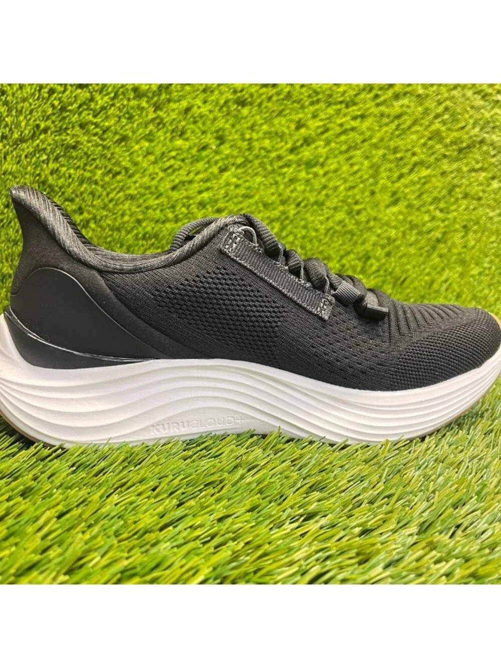 Kuru Atom 2 Womens Size 6.5 Black White Athletic Running Walking Shoes Sneakers